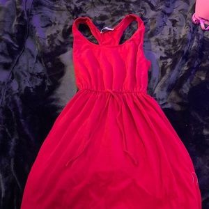 Red sundress